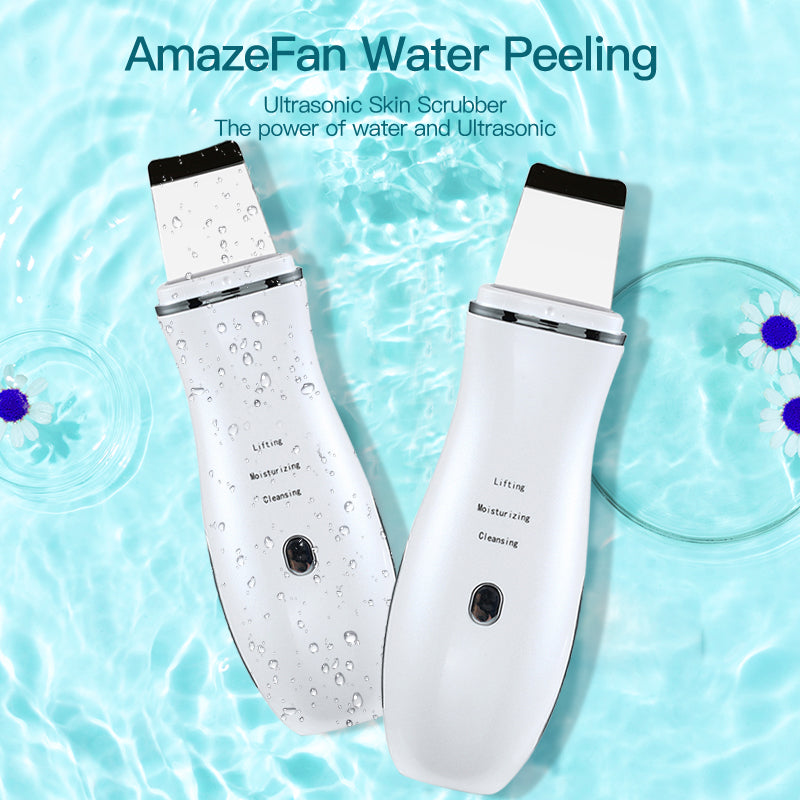 Ultrasound Skin Scrubber Facial Cleansing Device