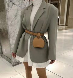 Women's Casual Long Sleeve Blazer Coat 2020 Fall Style