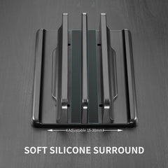 Adjustable Vertical Laptop Stand for Macbook and Tablets