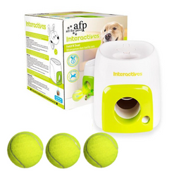 Smart Dog Interactive Feeder with Tennis Ball Reward