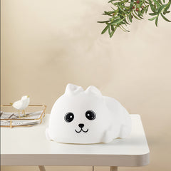 Creative Silicone LED Rabbit Night Light for Bedroom