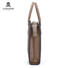 Leather Briefcase and Crossbody Men's Bag