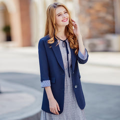 Autumn Women's Double-Breasted Business Suit Set
