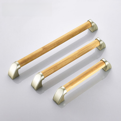 Japanese-Style Wooden Bathroom Safety Grab Bar
