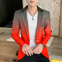 Slim Fit Men's Blazer - Trendy and Comfortable Fashion