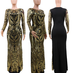 Fashionable Sequin Dress for Parties and Events