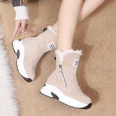Thick-Soled Plus Velvet Warm Casual Cotton Shoes