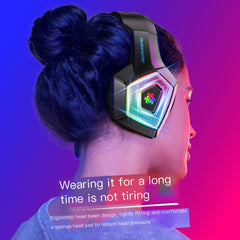 HUNTERSPIDER V1 RGB Wired Gaming Headset for PC/PS4
