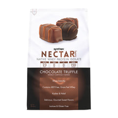 Syntrax Nutrition Nectar Sweets 100% Whey Isolate Protein Powder Chocolate Truffle 2 lbs