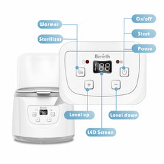 Double Bottle Milk Warmer and Sterilizer for Babies