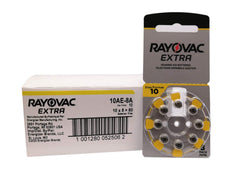Rayovac Extra Hearing Aid Batteries Size 10 (80 Total Batteries)