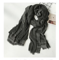 Cotton Linen Shawl Scarf, Scarf, Shawl Scarf