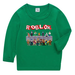 2020 Kids Korean Style Roblox Long Sleeve T-Shirt