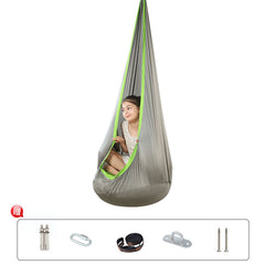 New Kids Portable Parachute Fabric Hanging Chair