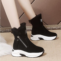 Thick-Soled Plus Velvet Warm Casual Cotton Shoes