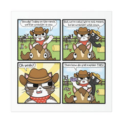 How Now Meow Cow Comic Print