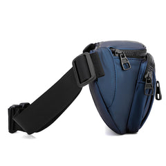 Men's Smooth Nylon Waist and Chest Bag for Phones