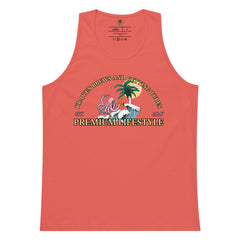 Men’s Premium Krak'en Brews and Getting Tubes Tank Top
