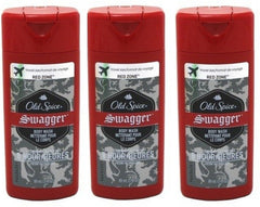 Old Spice Swagger Red Zone Body Wash Travel Size 3 Oz (Pack Of 3)