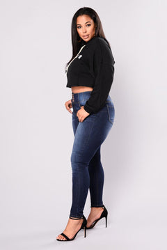 Plus Size High Waist Skinny Jeans for Women (L-5XL)