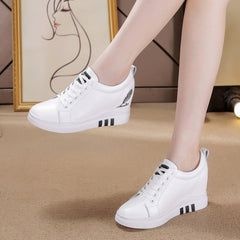 Trendy Women's Casual Sports Shoes with Height Increase