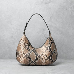 2020 Summer New Korean Style Leather Moon Bag