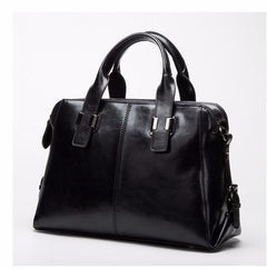 Fashionable Women's Leather Motorcycle Shoulder Bag