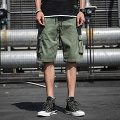 Trendy Men's Loose Camouflage Five-Point Shorts