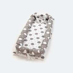 Portable All-Cotton Folding Bionic Baby Bed