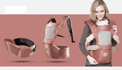 Multifunctional Baby Waist Carrier for All Seasons