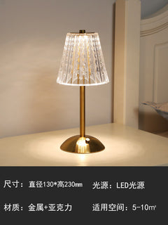 New Luxury Crystal Table Lamp