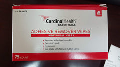 Cardinal Health Essentials Adhesive Remover Wipes