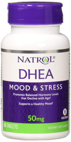 Natrol DHEA 50mg 60 Tablets 60 Count (Pack of 3)