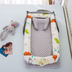 Portable Foldable Baby Bed in Cotton Material