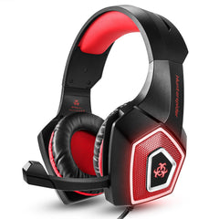 HUNTERSPIDER V1 RGB Wired Gaming Headset for PC/PS4