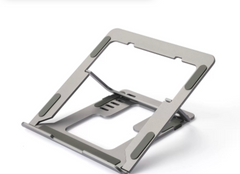 Laptop Stand with Adjustable Height and Cooling Feature