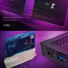 TOX1 S905X3 Android 9.0 Smart Set-Top Box 4/32