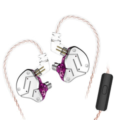 KZ ZSN Wired Earphones with Deep Bass for Mobile