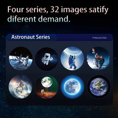 USB Rechargeable Starry Sky Projection Lamp (1pc)