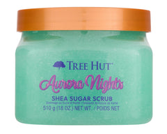Tree Hut Aurora Nights Shea Sugar Scrub | Exfoliating Body Scrub Removes Dead Dry Skin for a Soft & Hydrated Feel | Nourishing Essential Body Care | 18 fl oz.