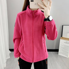 Women's Fleece Jacket - Thick Winter Layering Top