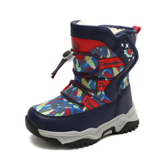 Warm Thick Cotton Snow Boots for Older Kids