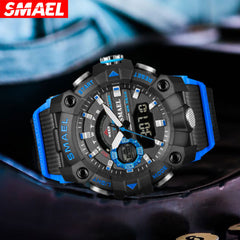 SMAEL Multifunctional Sports Watch for Men, Waterproof