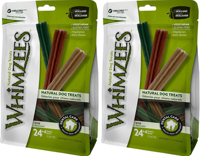 (2 Pack) Whimzees Natural Grain Free Dental Dog Treats Stix Size Small2