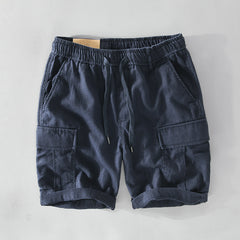 T116 Spring/Summer Men's Casual Multi-Pocket Shorts