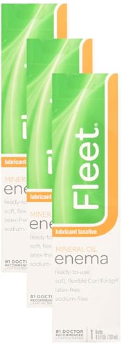 Fleet Mineral Oil Enema Latex Free - 4.5 fl oz (Packaging May Vary) (Pack of 3)