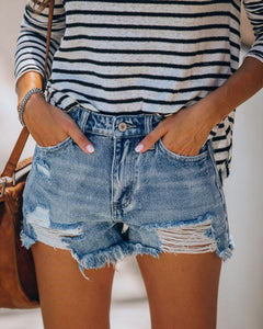 Women's Casual Stretch Denim Shorts and Pants