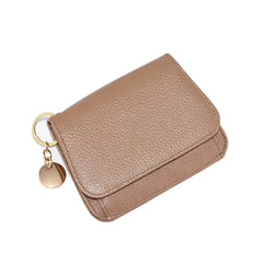 Cute Cowhide Zipper Coin Purse for Fashion Lovers