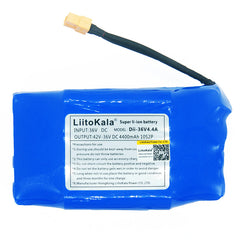 LiitoKala 36V 4.4AH Lithium Battery Pack for Scooters