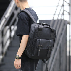 Men's Oxford Cloth Casual Backpack for Sports